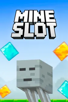Mines instant game poster with grid and bombs