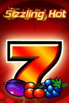 Classic fruit machine style slot with seven and fruit symbols